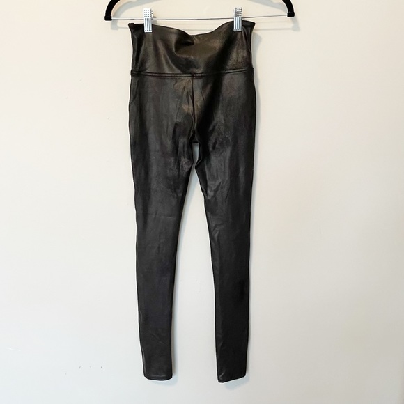 SPANX faux leather leggings- Size S - Picture 3 of 9